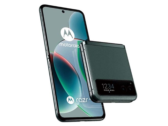 ソフトバンク、折りたたみ式5Gスマホ「motorola razr 40s」を12月8日発売 - 価格.com