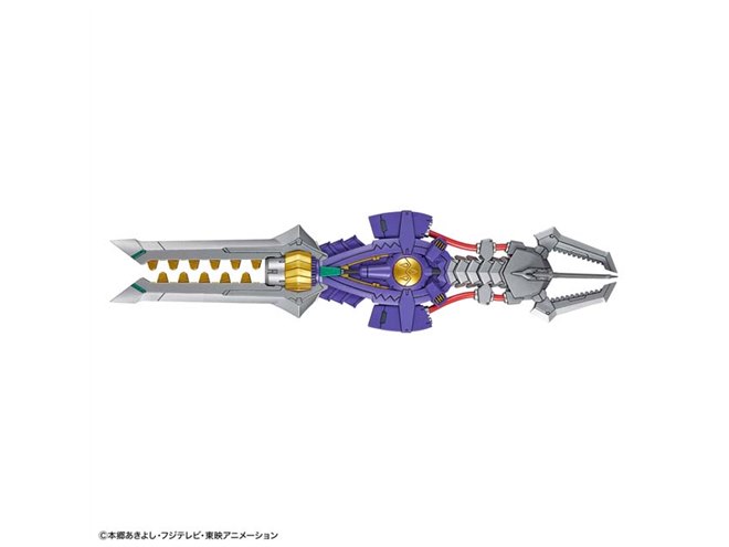 BANDAI - Figure-rise Standard Amplified(フィギュアライズ スタンダード アンプリファイド) メタルグレイモン(ワクチン種) デジモンアドベンチャー プラモデル(5065718) バンダイスピリッツ デジモンアドベンチャー：』メタルグレイモン（ワクチン種）が