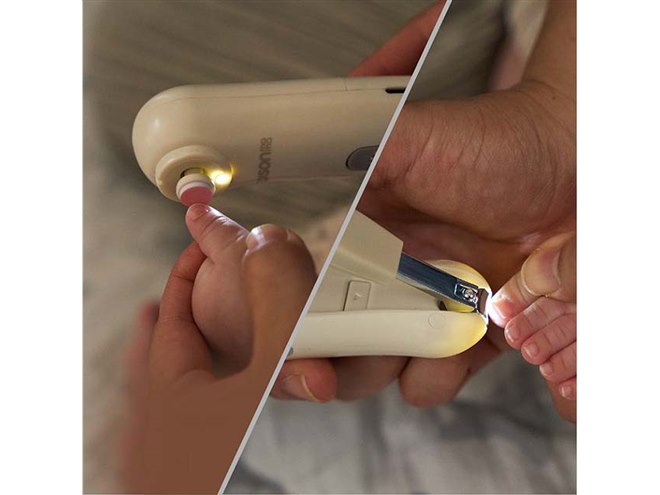 電動爪やすりと爪切りをセットにした「2wayネイルケアセット