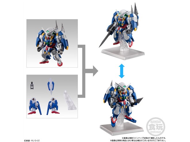 機動戦士ガンダム00V」ガンダムアヴァランチエクシアを立体化、食玩
