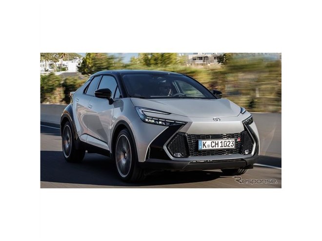 トヨタ『C-HR』新型、「GR SPORT」グレードの新写真を公開…スポーティ