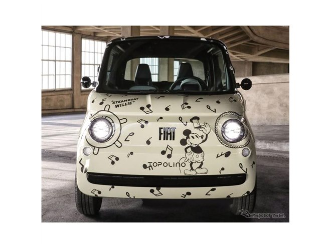 【激レア希少品】FIAT 500 トッポリーノ トップリーノ ミニカー ケース付 激レア希少品】FIAT 500 トッポリーノ トップリーノ ミニカー ケース付