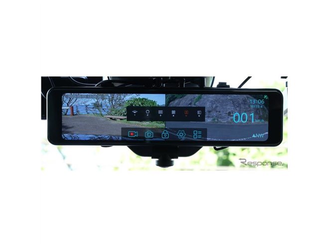 360度カメラ＋ナイトビジョン、最強のデジタルミラー型3カメラ