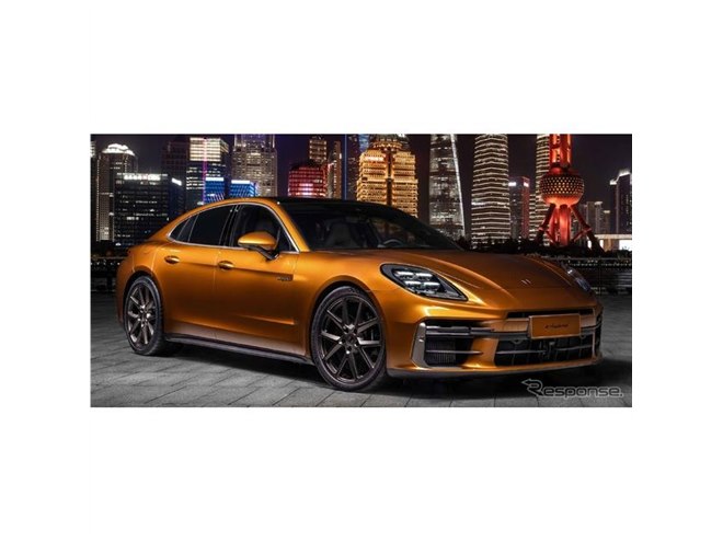 ポルシェ『パナメーラ』新型、「ターボ」専用内外装を初めて設定
