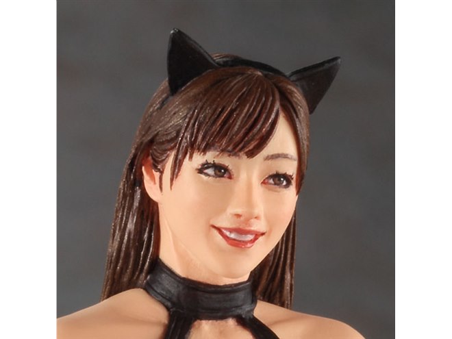 Executive Replicas 1/12 キャット ガール セクシーなネコミミ美女」が1/12スケールリアル造形フィギュアに
