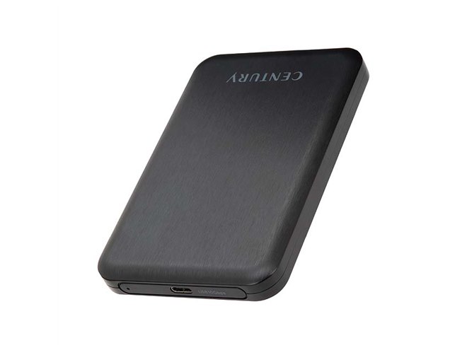センチュリー、工具不要の2.5インチHDD/SSDケース「カンタンBOX2 センチュリー、工具不要の2.5インチHDD/SSDケース「カンタンBOX2