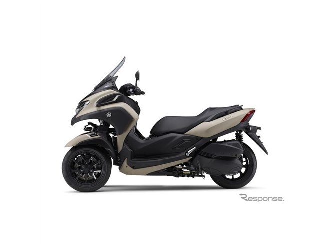 ヤマハの3輪バイク『トリシティ300』が初のマイチェン、グラフィック一 ヤマハの3輪バイク『トリシティ300』が初のマイチェン、グラフィック一
