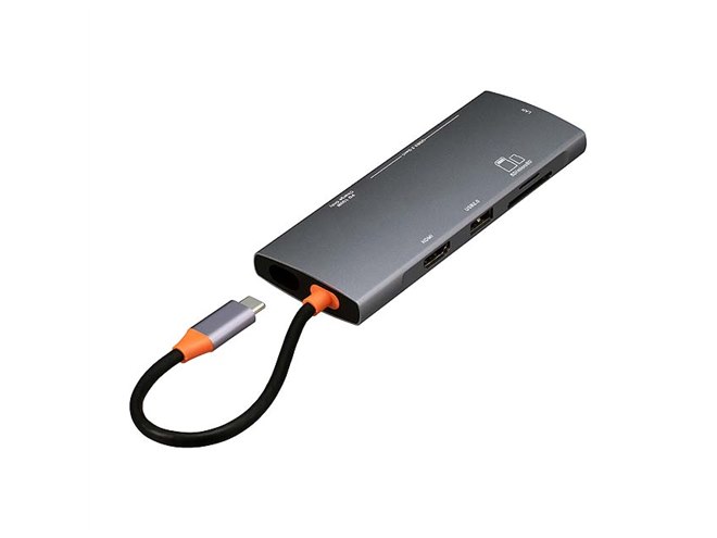 ナカバヤシ、9つの機能を搭載したUSB Type-C接続のドッキング