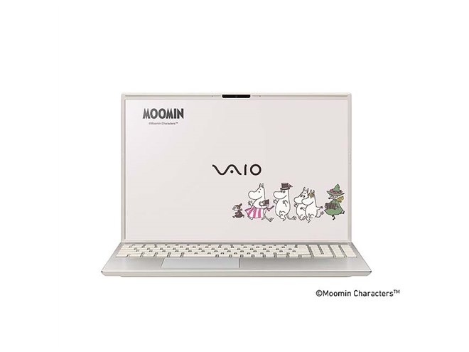 VAIO、ムーミンとコラボした「VAIO F16/F14」を直営ストア限定で VAIO、ムーミンとコラボした「VAIO F16/F14」を直営ストア限定で