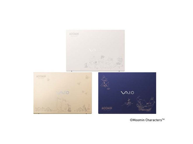 VAIO、ムーミンとコラボした「VAIO F16/F14」を直営ストア限定で発売