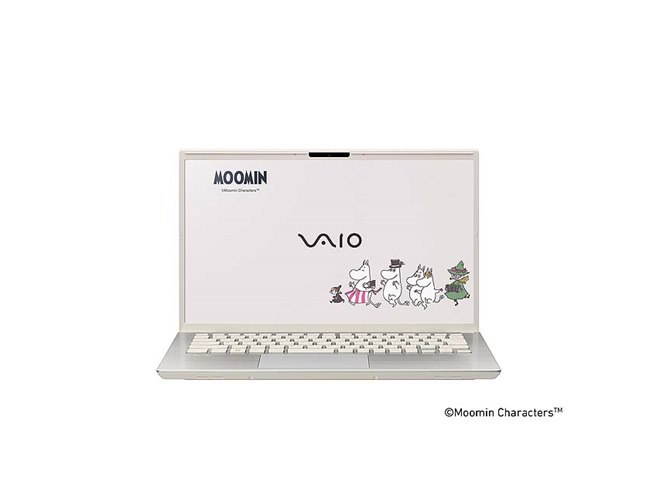 VAIO、ムーミンとコラボした「VAIO F16/F14」を直営ストア限定で