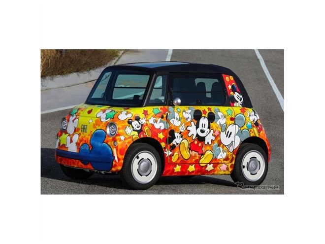 ミッキー ミニカー トッポリーノ イタリア製 ① ミッキー ミニカー トッポリーノ イタリア製 ①
