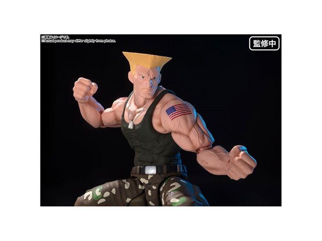 CAPCOM - ストリートファイター　ガイル　フィギュア ストリートファイター』ガイルがアクションフィギュア「S.H.