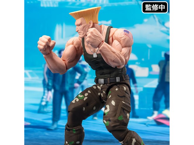 ストリートファイター」ガイルがS.H.Figuartsに登場、ソニック