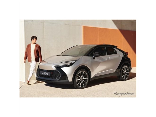 トヨタC-HR 純正タイヤ4本セット 2024年製造 読み取れる