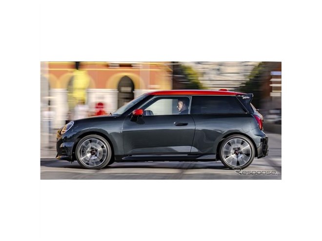 MINI ハッチバック 新型のEV、「JCW」仕様登場…内外装をスポーティに