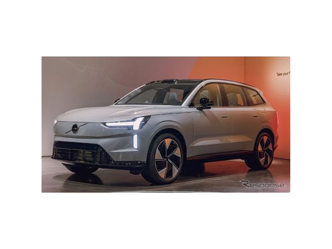 ボルボの最上位電動SUV『EX90』、日本円で1100万円超え…2024年