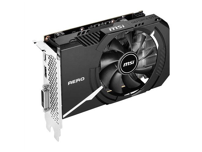MSI、ショートサイズの「GeForce GTX 1650」搭載ビデオカード