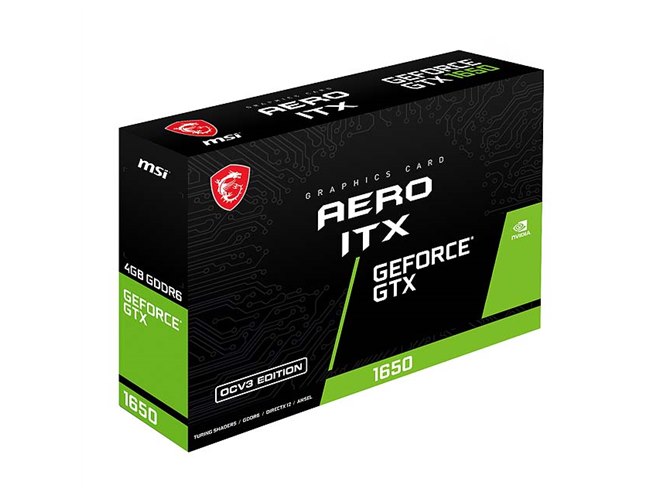 Amazon | MSI GeForce GTX 1650 SUPER AERO ITX OC グラフィック