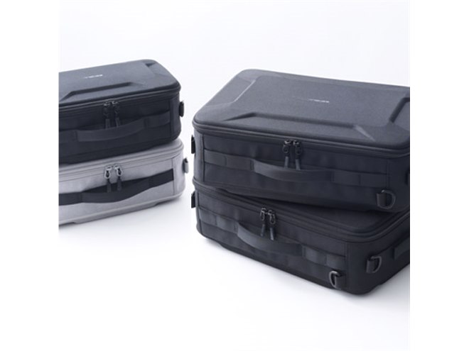 ハクバ、セミハード素材を採用した「プラスシェル マルチコンテナ」2