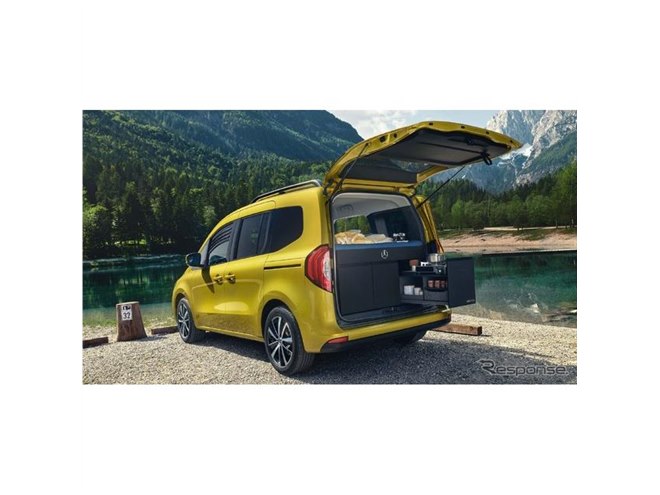 メルセデスベンツ 『Tクラス』のロングがキャンパーに早変わり…受注