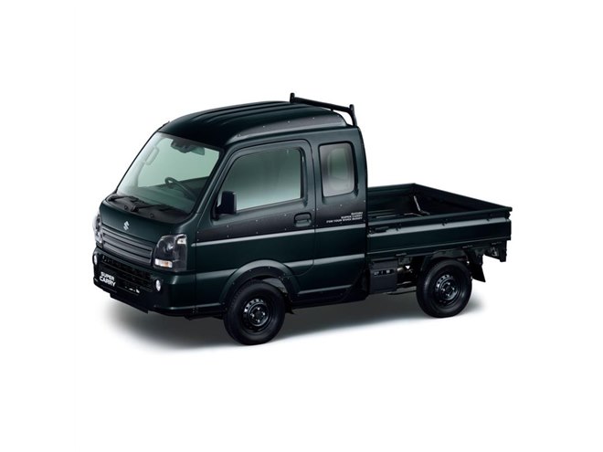 スズキ・スーパーキャリイ」に黒いアクセントが目を引く特別仕様車「X