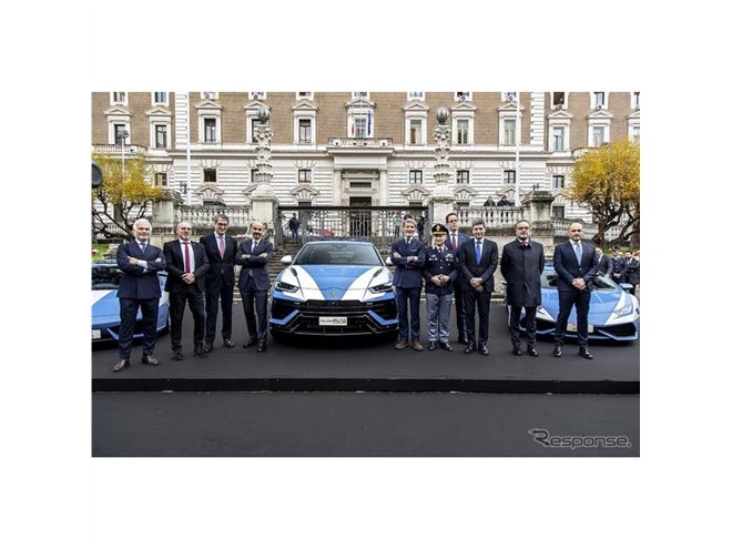 ランボルギーニがポリスカーに、最高速306km/hのSUV『ウルス