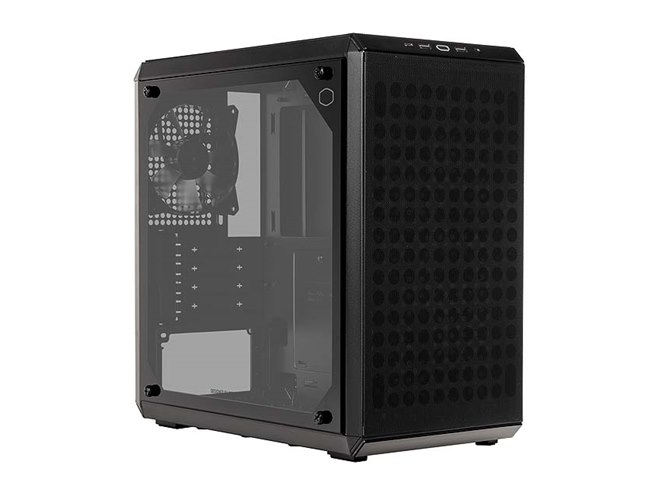 クーラーマスター、強化ガラスを採用したミニタワー型PCケース「Q300L