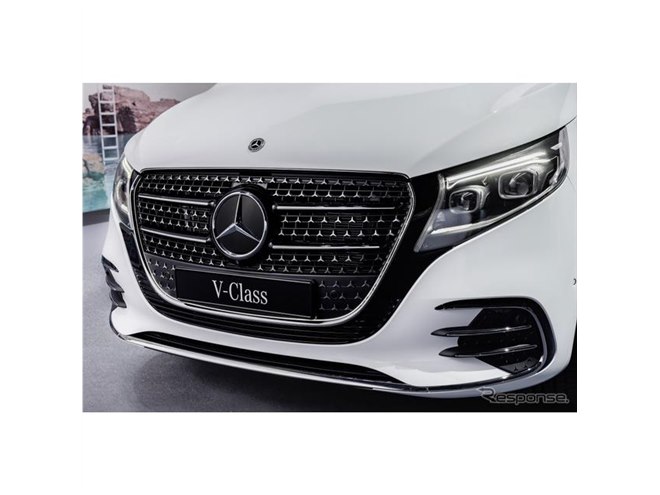メルセデスベンツ『Vクラス』改良新型、「AMG」の名を付したスポーティ