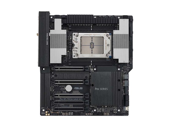 ASUS、Ryzen Threadripper対応のWSマザー「Pro WS TRX50-SAGE