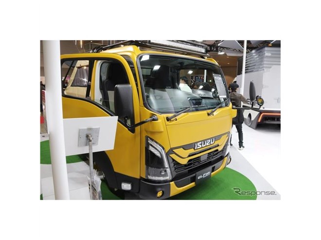 最強のキャンピングカー登場?! いすゞ エルフmio コンセプト