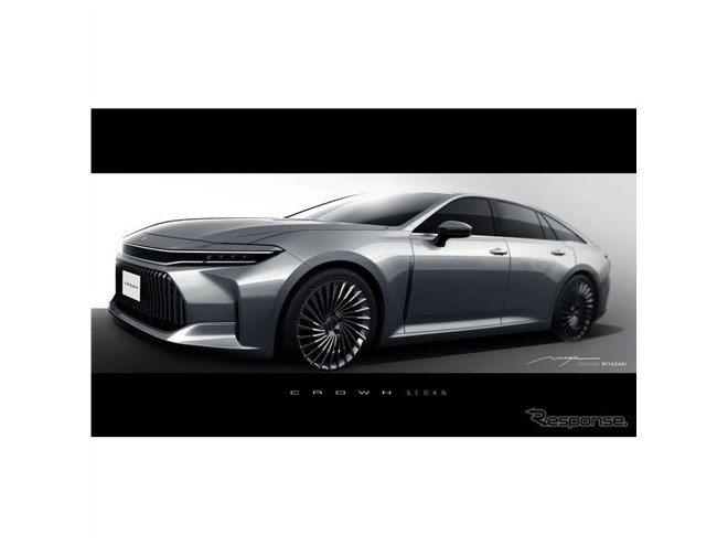 王道のセダン」を目指した、新型トヨタ『クラウン・セダン』デザインの