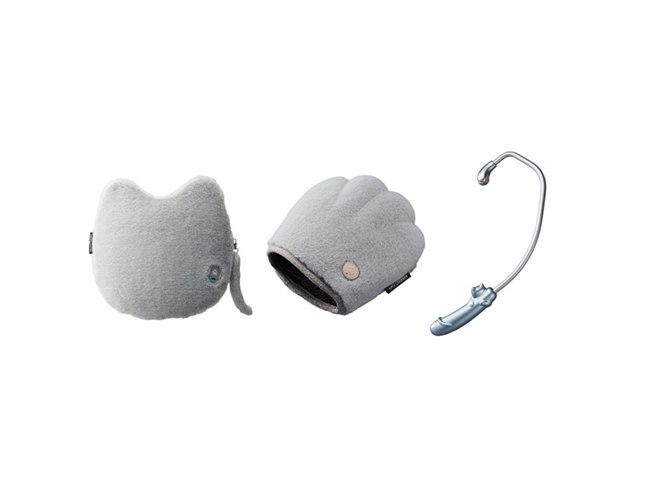 アテックスルルド」にねこモチーフの新シリーズ、マッサージクッション