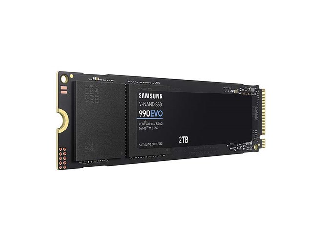 サムスン、リード5000MB/s、ライト4200MB/sのM.2 NVMe SSD「990 EVO
