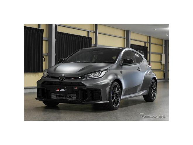 GRヤリス オジエ・エディション』は新開発のリヤウイングと、大人な