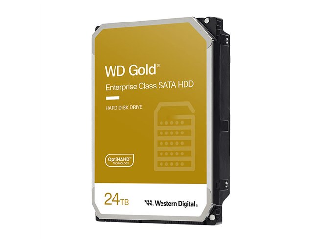 Western Digital、24TBのHDD「WD241KRYZ」を11万円前後で発売