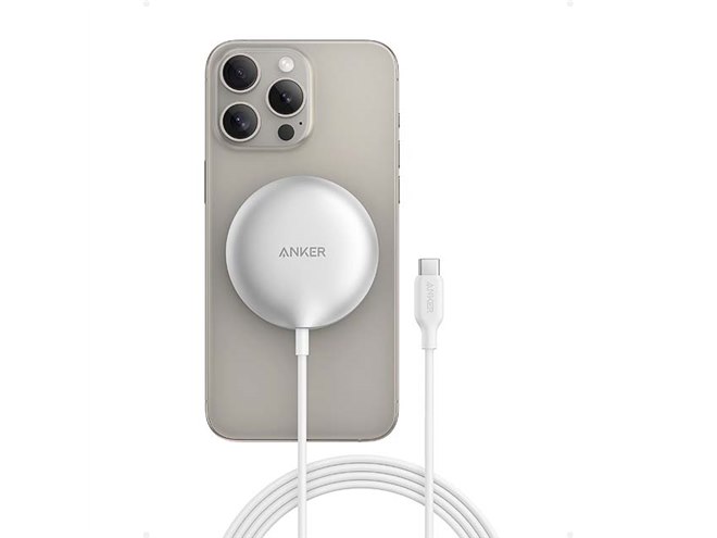 Anker、MagSafeの15W出力充電に対応した「Qi2」ワイヤレス充電 Anker、MagSafeの15W出力充電に対応した「Qi2」ワイヤレス充電