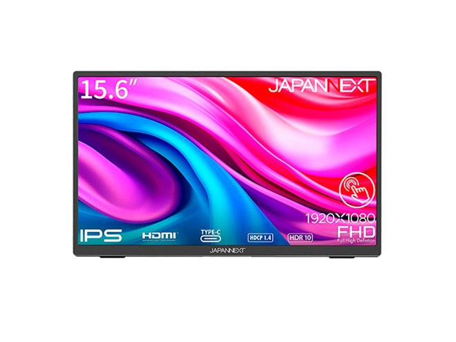 NTRD 15.6型 FHD 144Hz タッチ対応モバイルディスプレイ NTRD 15.6型