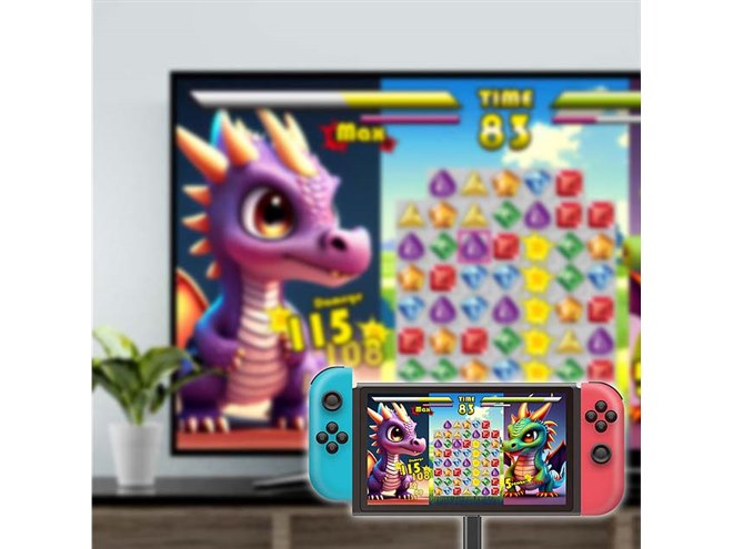 Nintendo Switchをテレビ出力できるHDMIミラーリングアダプターが本日2