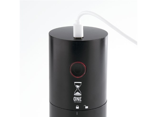 コーヒーミル　電動 38段階で粒度調整できる充電式「リンクス 電動コーヒーミル