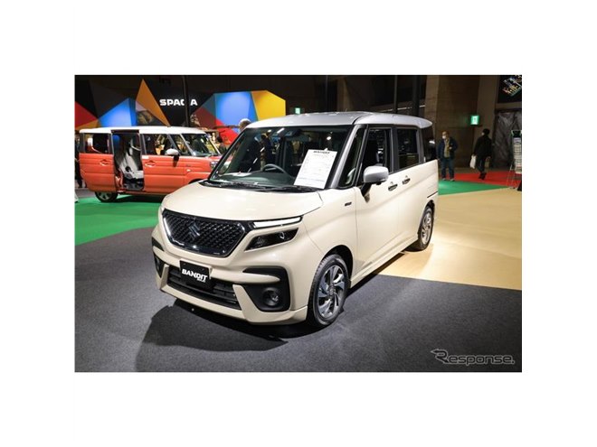 スズキ、『ソリオバンディット』改良新型を展示…東京オートサロン2024
