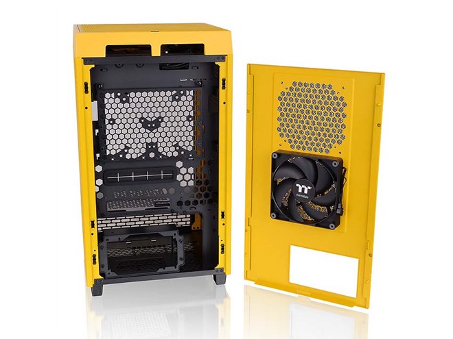 Thermaltake、ミニタワー型PCケース「The Tower 200 Bumblebee
