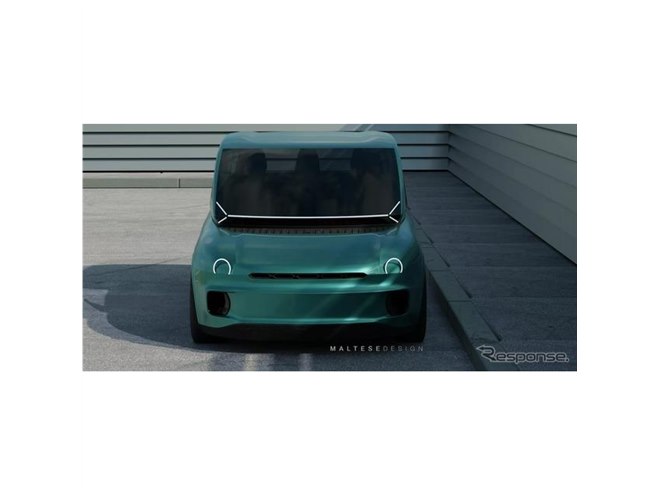 世界で最も醜い車」がEVで復活!? 伝説のフィアット『ムルティプラ