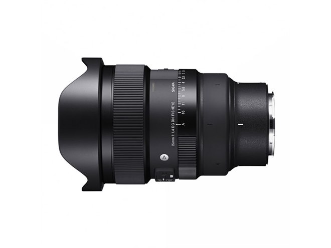 シグマ、フルサイズ対応のF1.4対角魚眼レンズ「15mm F1.4 DG DN