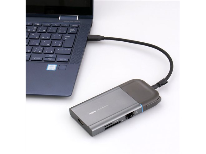 ロジテック、画面を瞬時にオフできる「HDMI ON/OFF機能搭載ドッキング