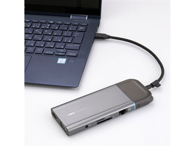 ロジテック　ドッキングステーション　LHB-PMP11U3SS HDMI ON/OFF機能搭載ドッキングステーション 11in1モデル - LHB