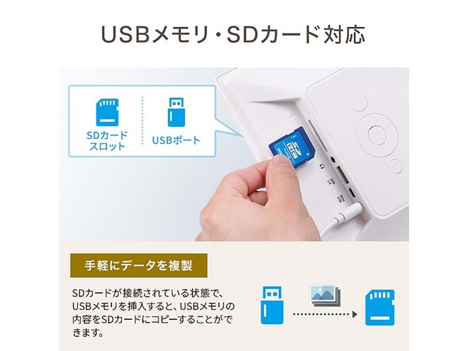 サンワ、1024×600ドットの10.1型デジタルフォトフレーム - 価格.com