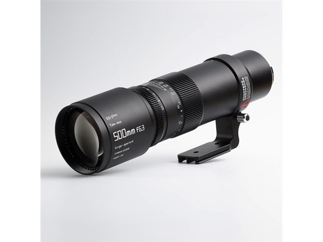TTArtisan、「500mm f/6.3 Telephoto」に富士フイルムX用/ニコン
