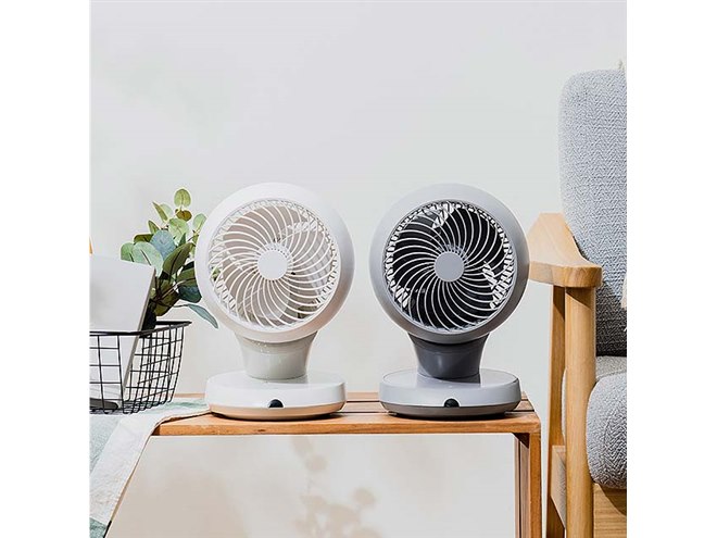 ライフオンプロダクツ、DCモーターを搭載した3Dサーキュレーター