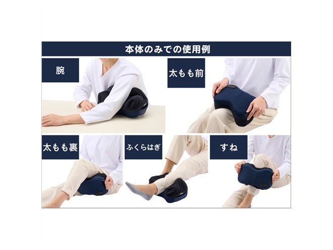 フジ医療器、全身を部位ごとにケアできるコードレスタイプの